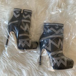 ALDO EMBELLISHED BOOTS